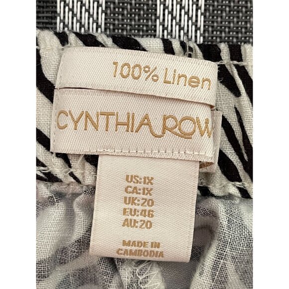 EUC CYNTHIA ROWLEY 100% Linen Shorts - Picture 5 of 5